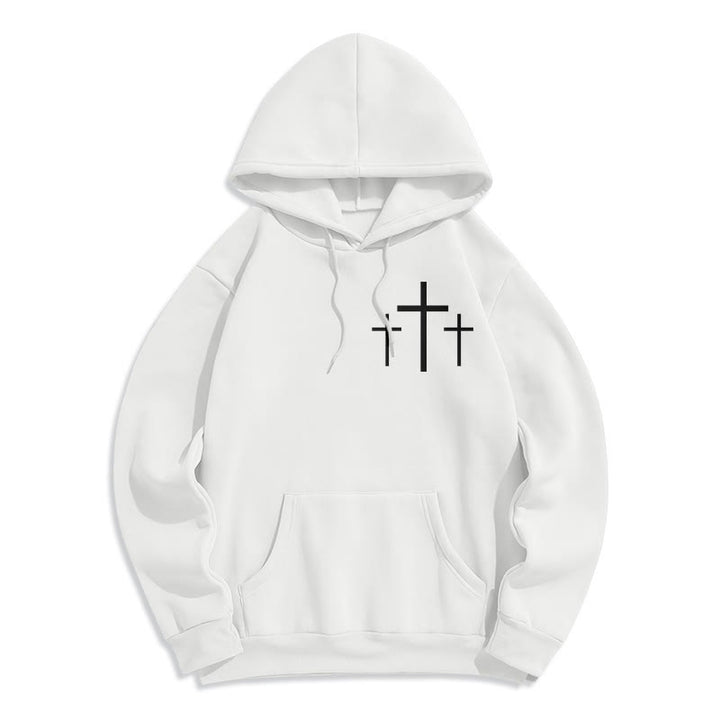 Christianartworkshop 2 Corinthians 5:7 Faith Fleece Lined Polyester Hoodie - image 8