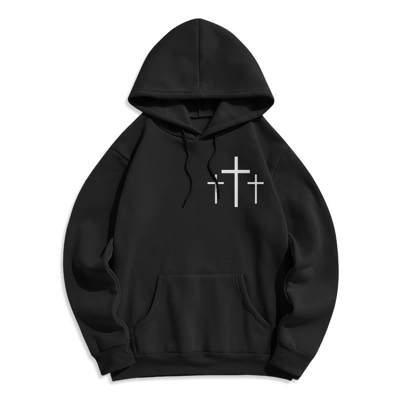 Christianartworkshop 2 Corinthians 5:7 Faith Fleece Lined Polyester Hoodie - image 5