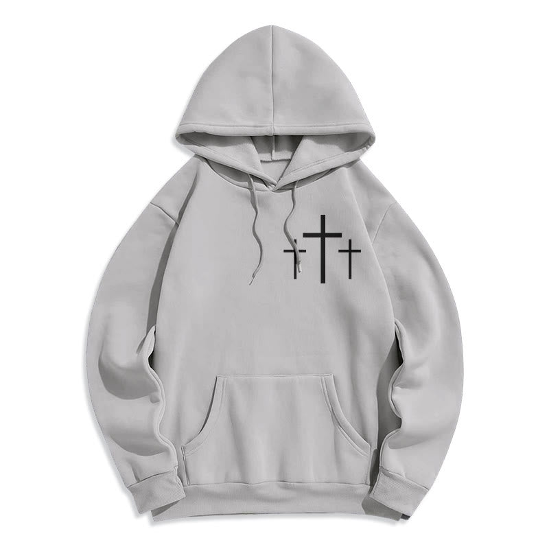Christianartworkshop 2 Corinthians 5:7 Faith Fleece Lined Polyester Hoodie - image 11