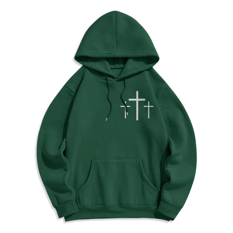 Christianartworkshop 2 Corinthians 5:7 Faith Fleece Lined Polyester Hoodie - image 22