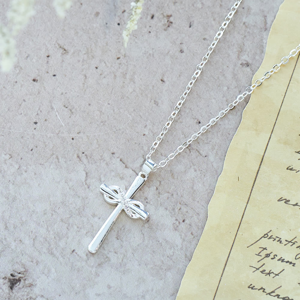 Christianartworkshop Möbius Cross & Zircon Necklaces: Smooth Comfort with Sacred Symbolism - image 6