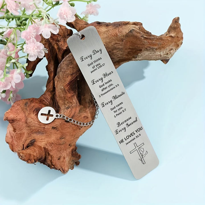 Christianartworkshop Faith-Filled Verse Bookmark: Soothing for Reading Moments - A - image 0
