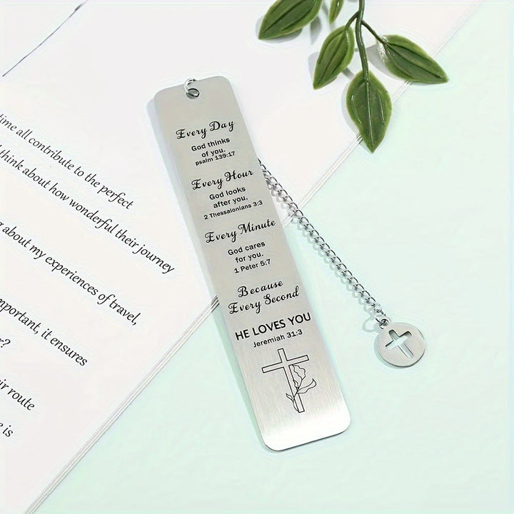 Christianartworkshop Faith-Filled Verse Bookmark: Soothing for Reading Moments - image 2