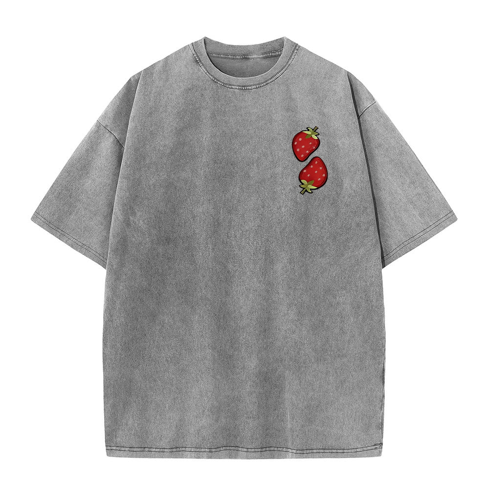 Christianartworkshop Fruit Of The Spirit Double Sided Unisex Washed T-shirt - image 8