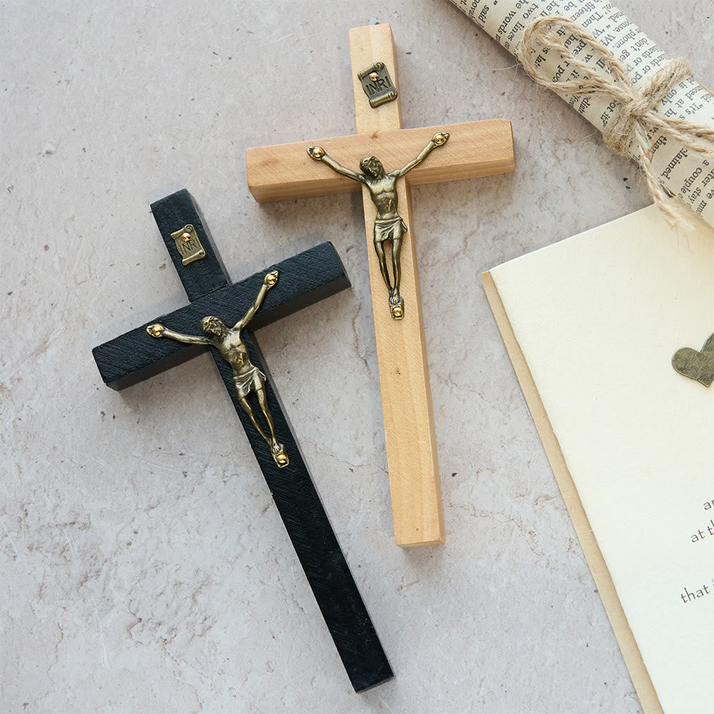 FREE Today: Wooden Cross Wall Decor with Metal Accents: Quiet Devotion for Home Spaces - image 1