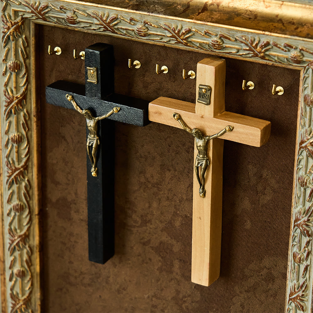 FREE Today: Wooden Cross Wall Decor with Metal Accents: Quiet Devotion for Home Spaces - image 0