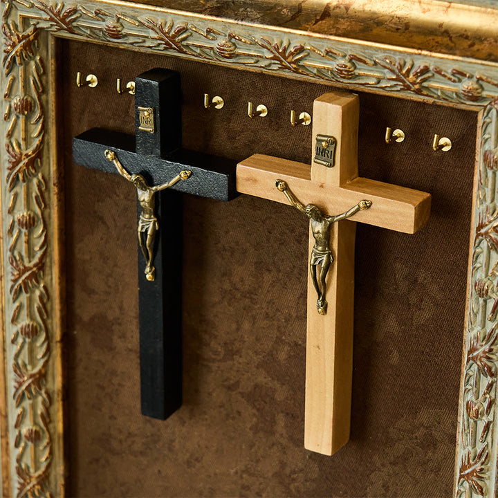 FREE Today: Wooden Cross Wall Decor with Metal Accents: Quiet Devotion for Home Spaces - image 0