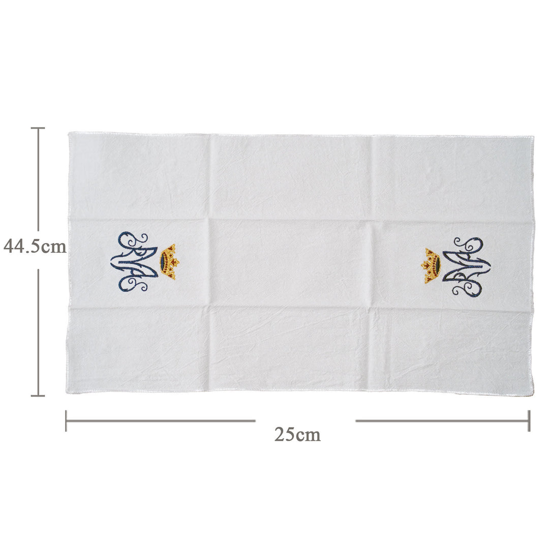 Christianartworkshop Sacred Embroidered Handkerchief: Faith in Every Stitch - image 6