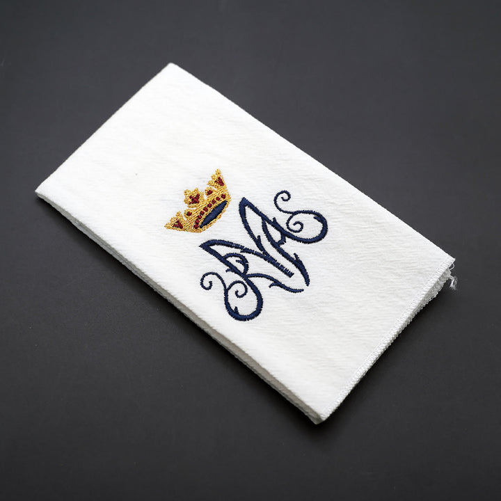 Christianartworkshop Sacred Embroidered Handkerchief: Faith in Every Stitch - A - 1 Piece - image 2