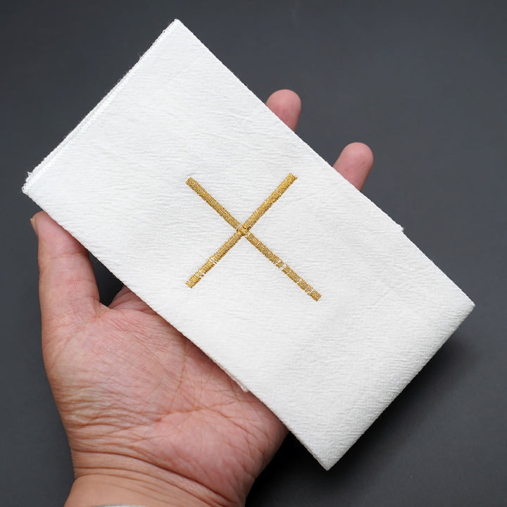 Christianartworkshop Sacred Embroidered Handkerchief: Faith in Every Stitch - image 21