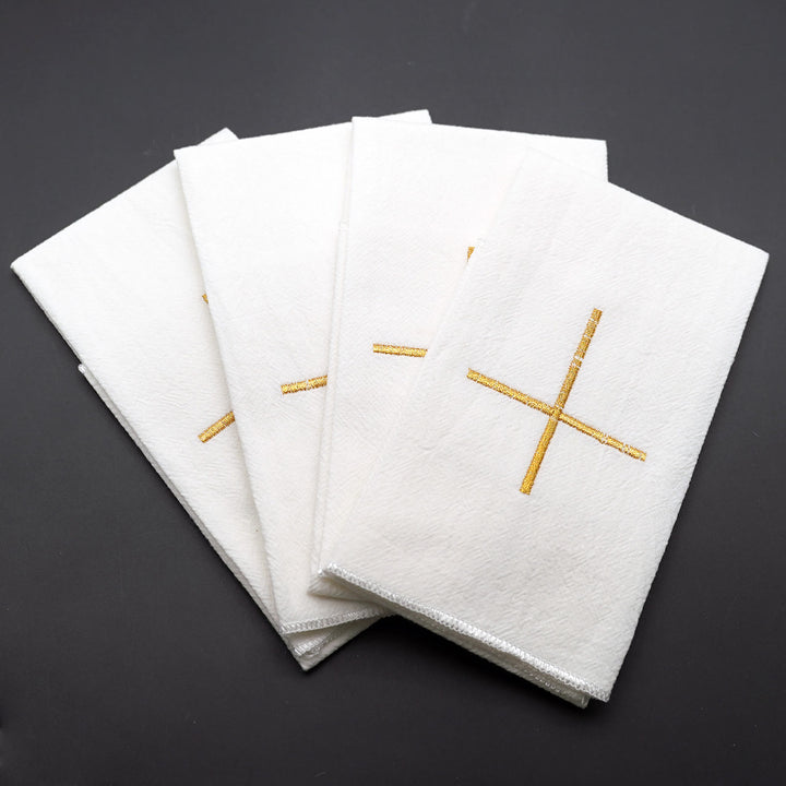 Christianartworkshop Sacred Embroidered Handkerchief: Faith in Every Stitch - E - 4 Pieces - image 22