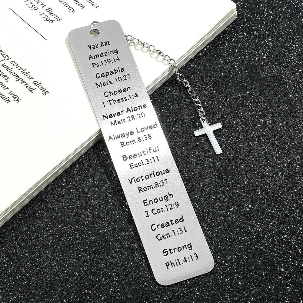 Christianartworkshop Faith-Filled Verse Bookmark: Soothing for Reading Moments - E - image 7