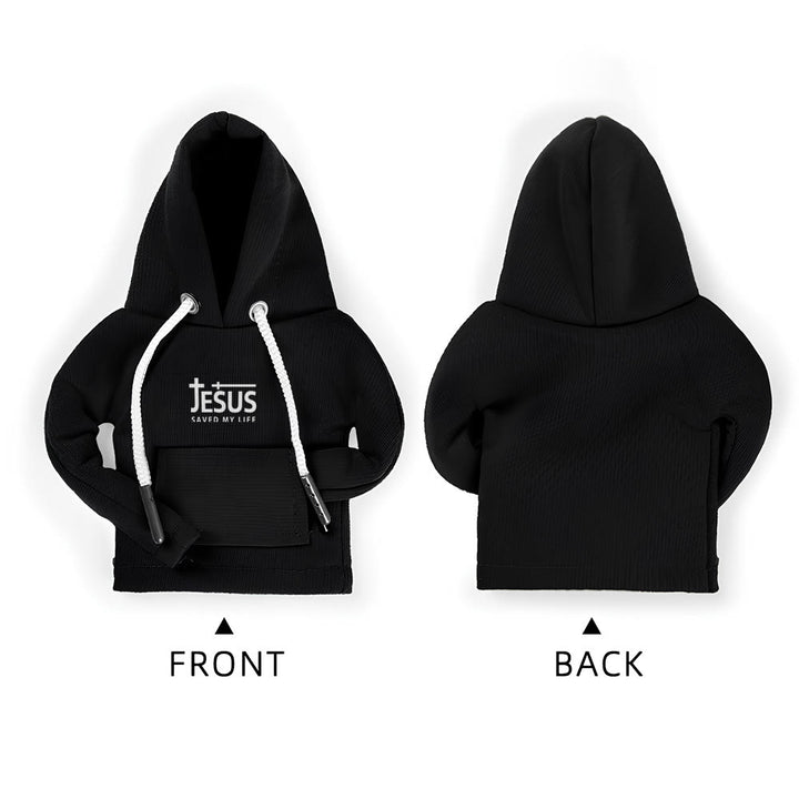 Christianartworkshop Jesus Saved My Life Hoodie Car Shift Cover: A Bold Statement of Faith - image 7