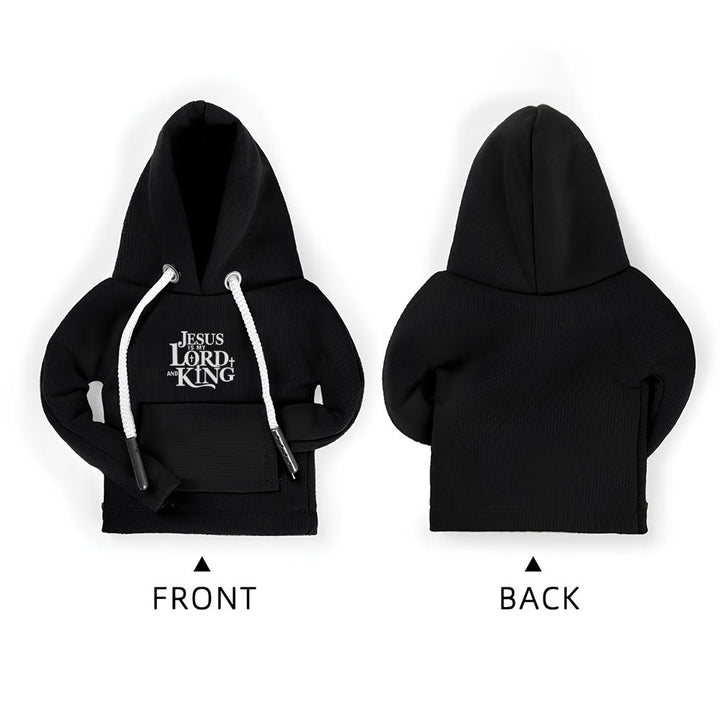 Christianartworkshop Jesus Lord and King Hoodie Car Shift Cover: A Royal Declaration - image 3