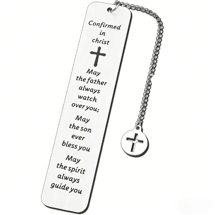 Christianartworkshop Verse-Accent Bookmark: Useful Comfort with Sacred Symbolism - Confirmed in Christ - image 1