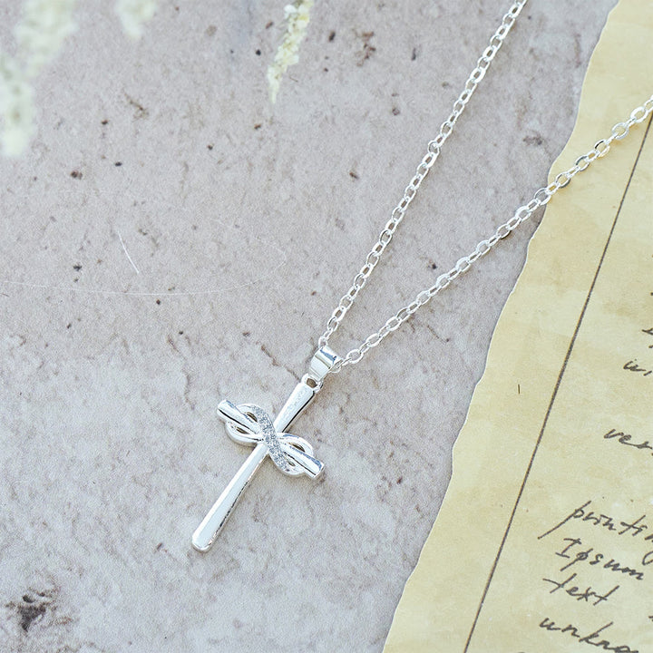 Christianartworkshop Möbius Cross & Zircon Necklaces: Smooth Comfort with Sacred Symbolism - image 6