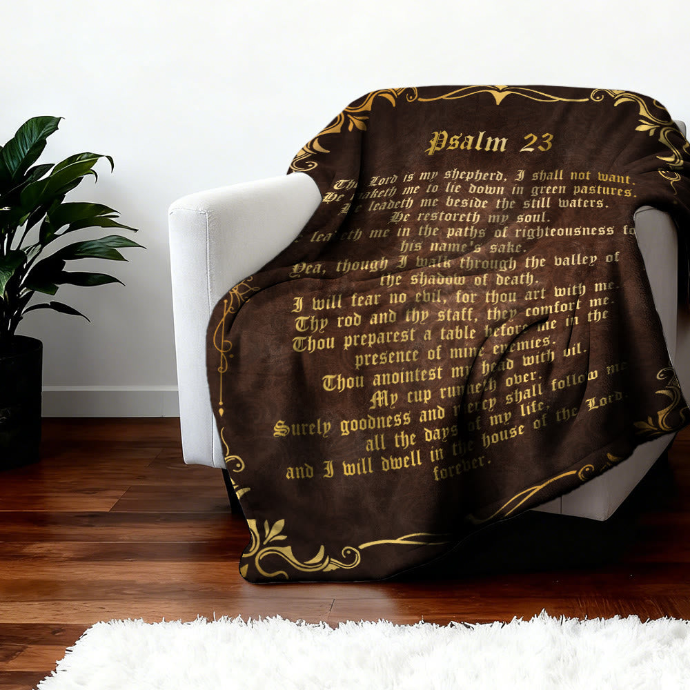 Christianartworkshop Psalm 23 Lord is My Shepherd Tapestry: His Peace in Your Space - image 4