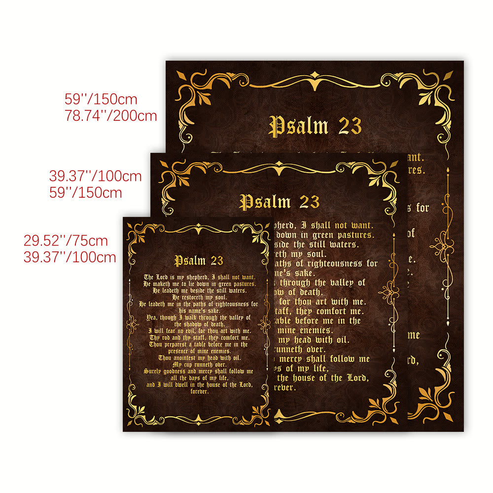 Christianartworkshop Psalm 23 Lord is My Shepherd Tapestry: His Peace in Your Space - image 6