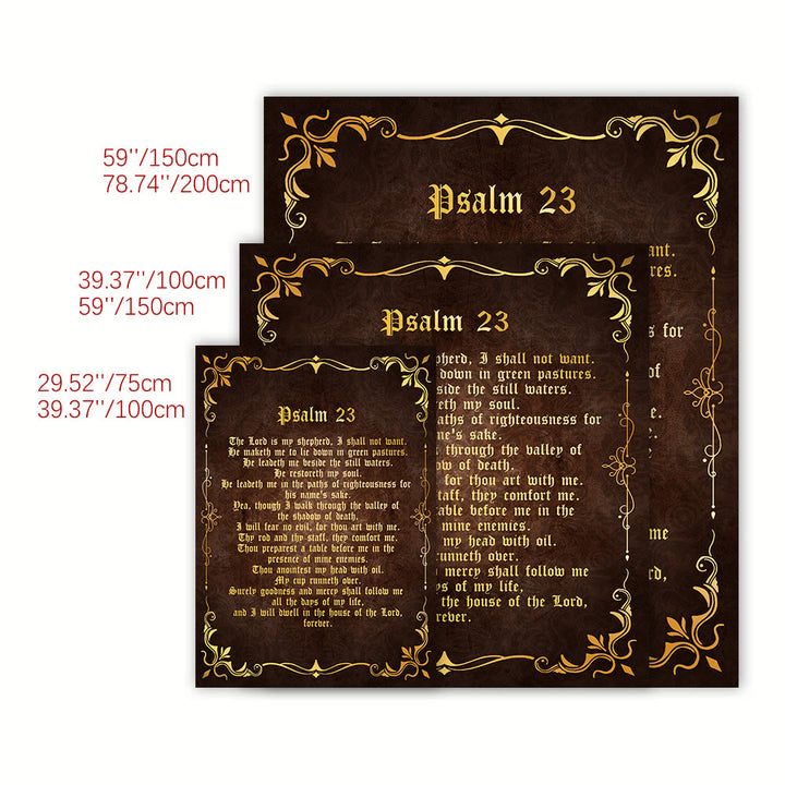 Christianartworkshop Psalm 23 Lord is My Shepherd Tapestry: His Peace in Your Space - image 6