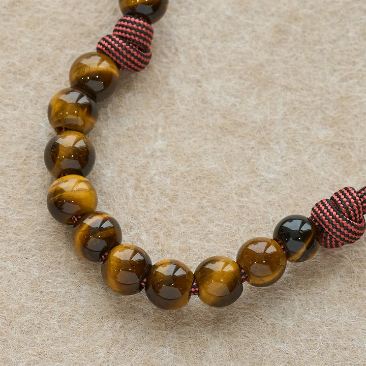 FREE Today: Tiger Eye Pocket Rosary with Courage & Protection: Blessed St. Benedict Exorcism Medal & Cross - image 6