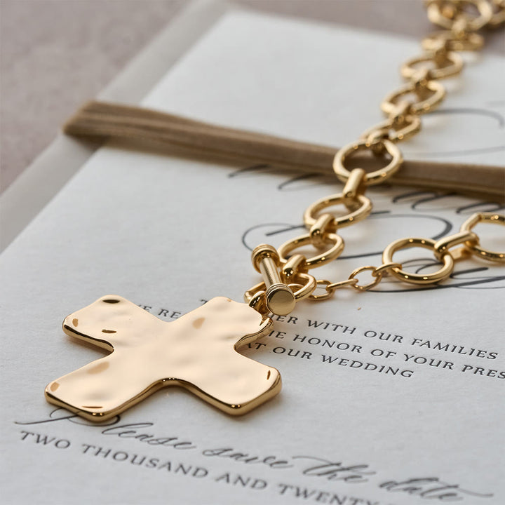 Christianartworkshop Hammered Cross Series Necklace: Contemporary Faith & Stylish Devotion - image 8