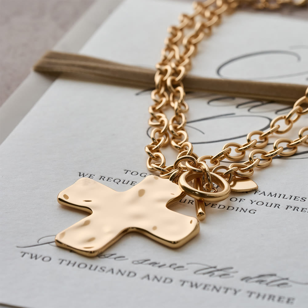 FREE Today: Hammered Cross Series Necklace: Contemporary Faith & Stylish Devotion - image 3