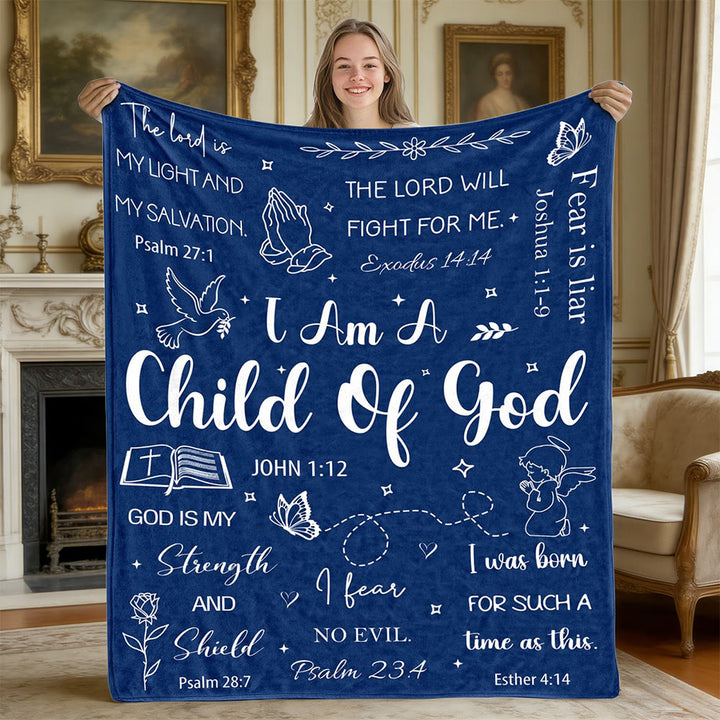 Christianartworkshop Child Of God Verse Tapestry: Warm Belonging for Quiet Spaces - 104''*89.8''/264*228cm - image 0