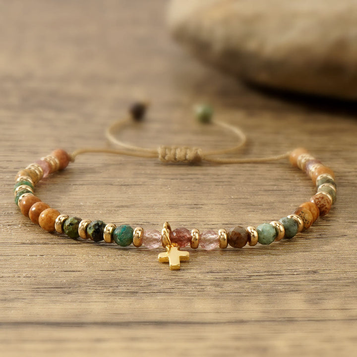 FREE Today: Natural Stone & Cross Bracelet with Bible Card Series: Tender Devotion for Special Moments - image 3