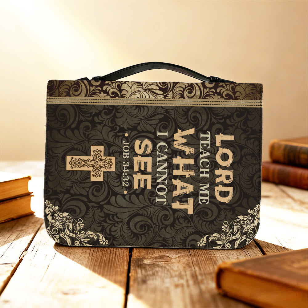 Christianartworkshop Job 34:32 Scripture Bible Cover: Quiet Reminder of Faith & Wisdom - image 5