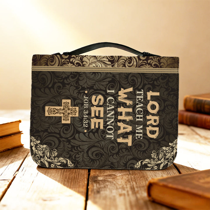 Christianartworkshop Job 34:32 Scripture Bible Cover: Quiet Reminder of Faith & Wisdom - image 5