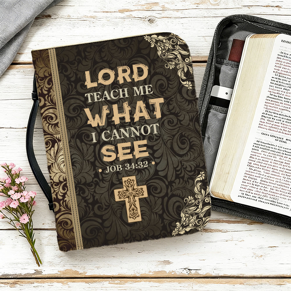 Christianartworkshop Job 34:32 Scripture Bible Cover: Quiet Reminder of Faith & Wisdom - image 9