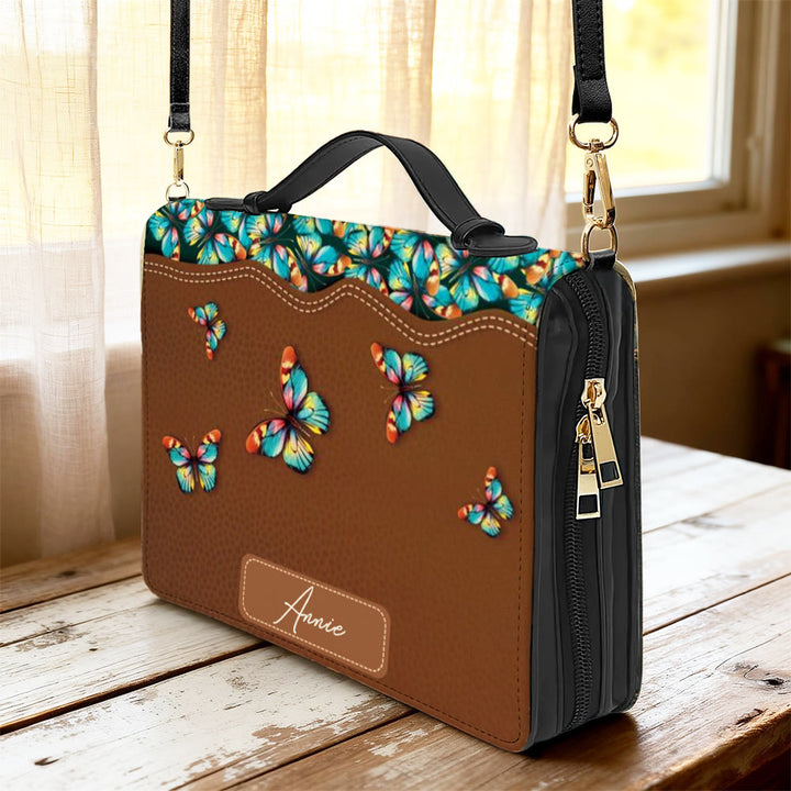 Christianartworkshop Butterfly & Faith Bible Cover: Quiet Reminder of Hope & Resilience - image 6