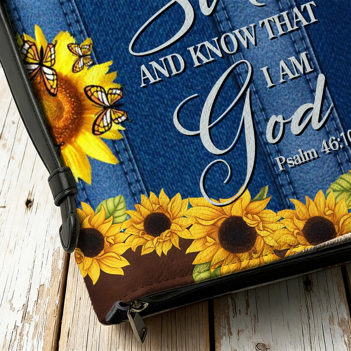 Christianartworkshop Psalm 46:10 Sunflower Bible Cover: Quiet Reminder of Trust & Faithfulness - image 10