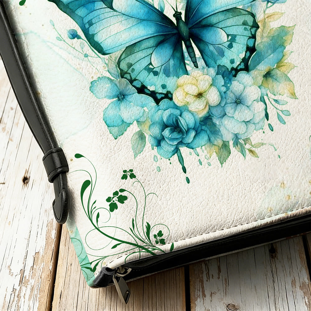 Christianartworkshop Personalized Butterfly Bible Cover: Gentle Transformation for His Word - image 10
