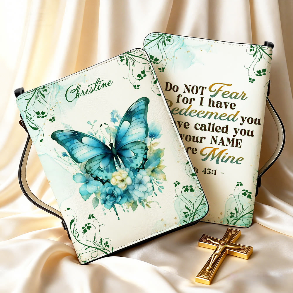 Christianartworkshop Personalized Butterfly Bible Cover: Gentle Transformation for His Word - image 6