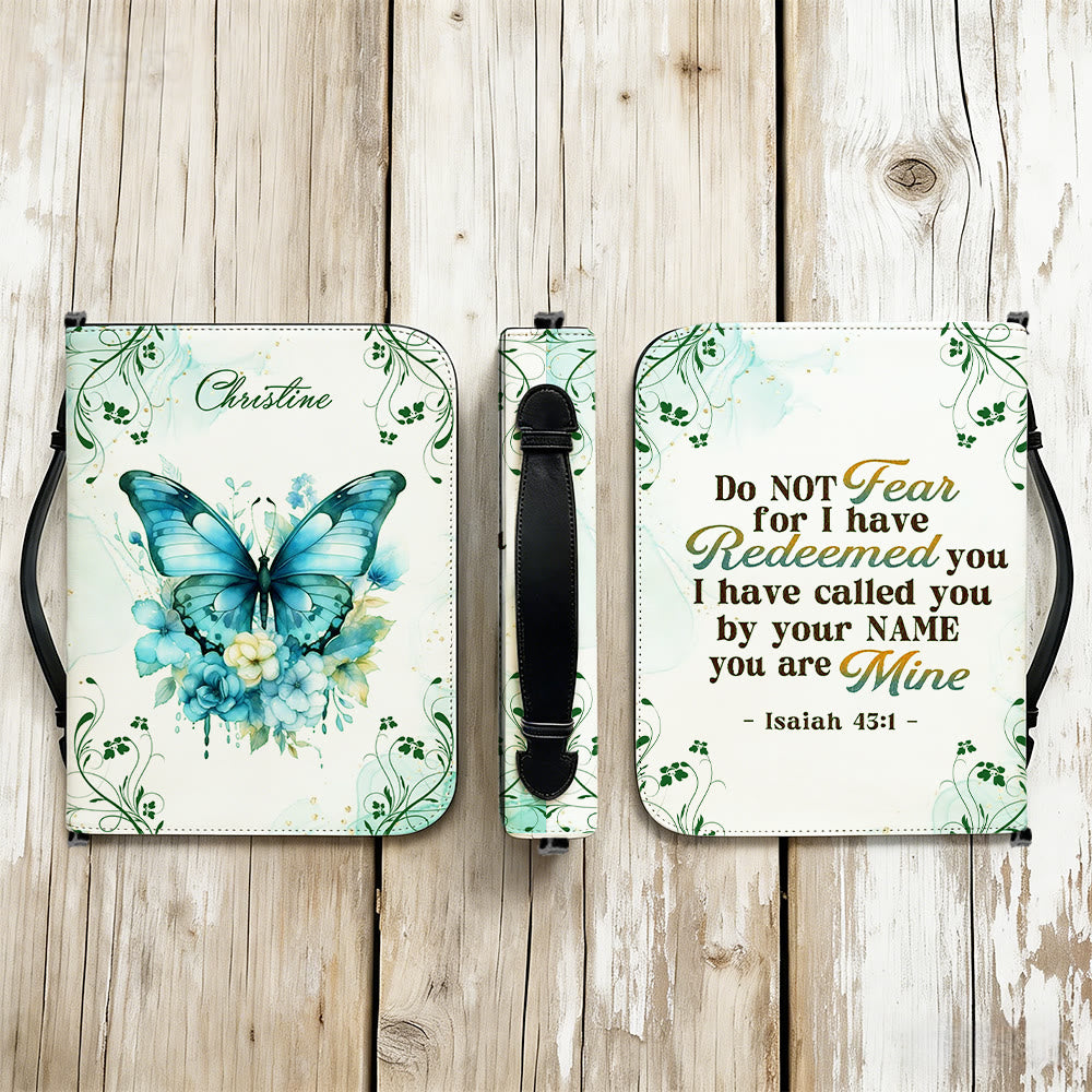 Christianartworkshop Personalized Butterfly Bible Cover: Gentle Transformation for His Word - image 8