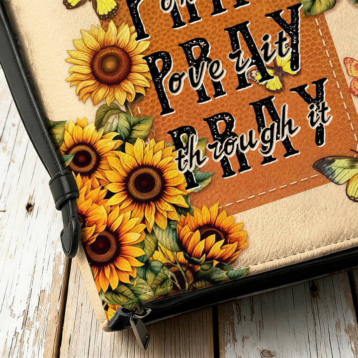 Christianartworkshop Pray Through It Sunflower Bible Cover: Persistent Faith for His Word - image 10