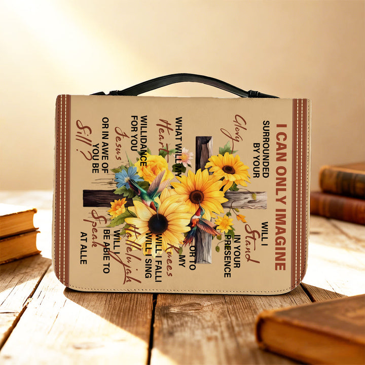 Christianartworkshop I Can Only Imagine Sunflower Bible Cover: Awe for His Glory - image 5