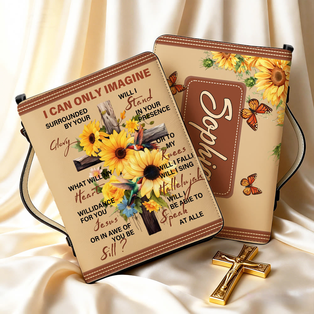Christianartworkshop I Can Only Imagine Sunflower Bible Cover: Awe for His Glory - image 7