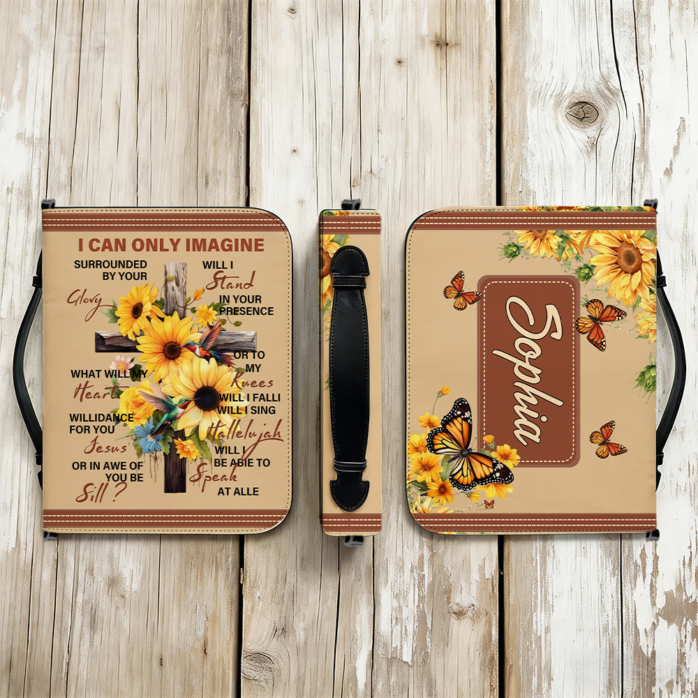 Christianartworkshop I Can Only Imagine Sunflower Bible Cover: Awe for His Glory - image 9