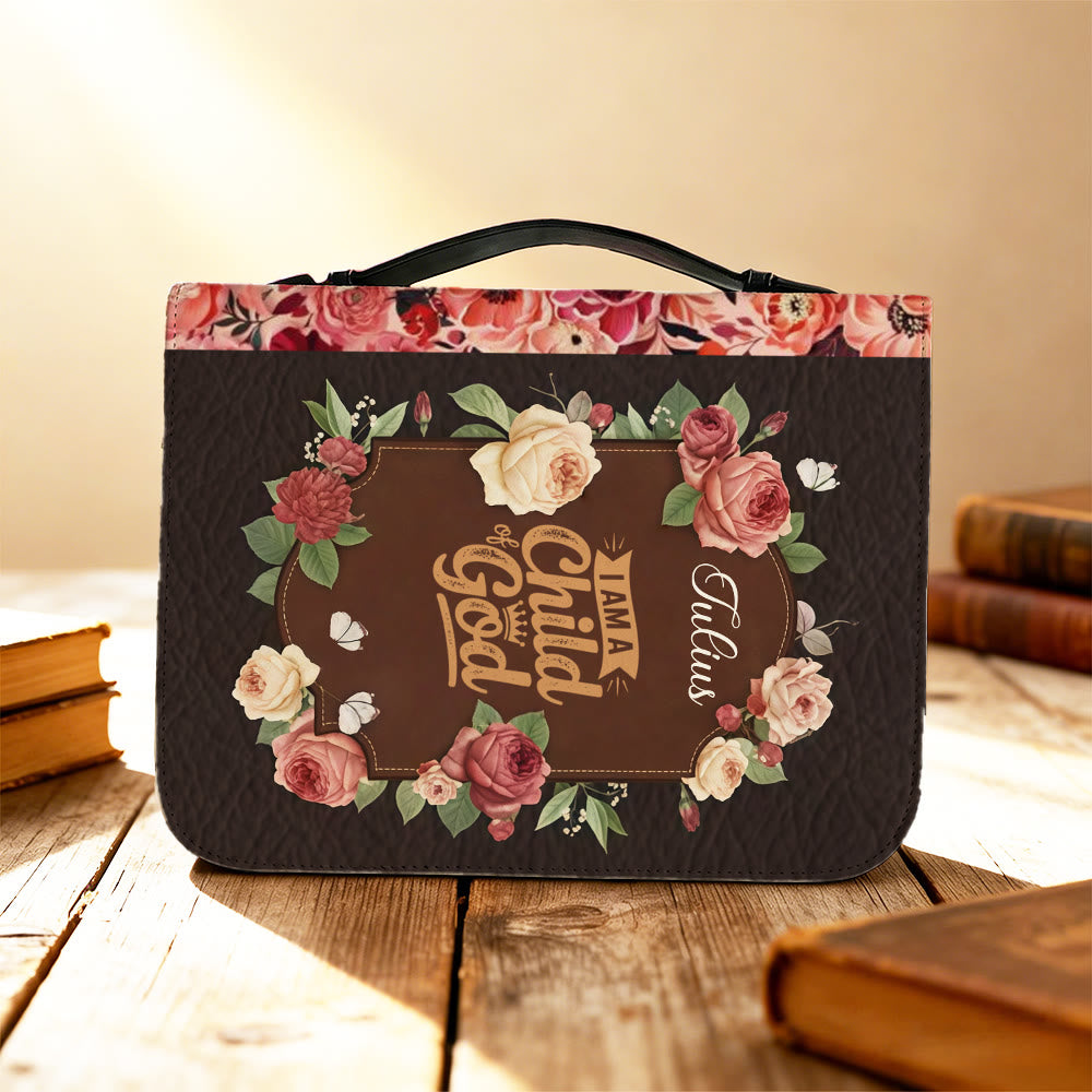 Christianartworkshop I Am a Child of God Cross Bible Cover: Tender Identity for His Word - image 4