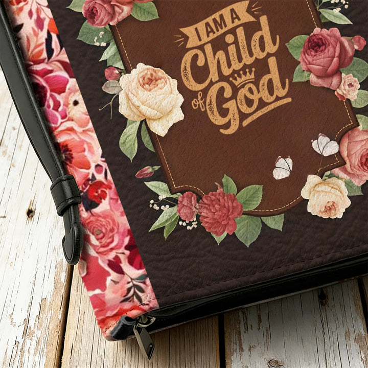 Christianartworkshop I Am a Child of God Cross Bible Cover: Tender Identity for His Word - image 9