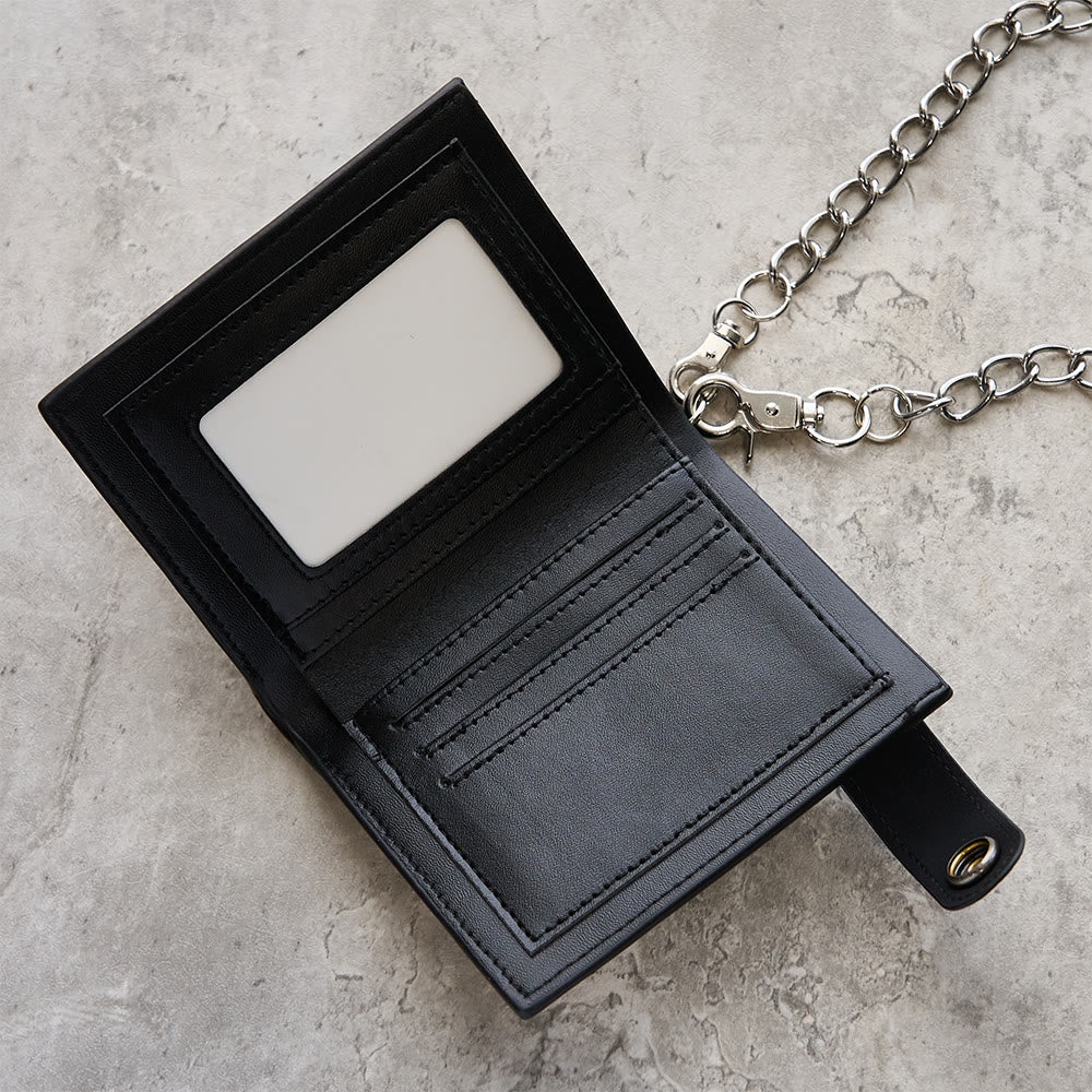 Christianartworkshop Chain/Non-Chain Cross & Skull Faith Wallet: Quiet Reminder of Conviction - image 3