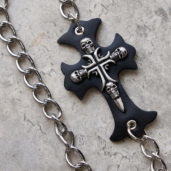 Christianartworkshop Long/Short Style Cross & Skull Faith Wallet: Quiet Reminder of Conviction - image 7