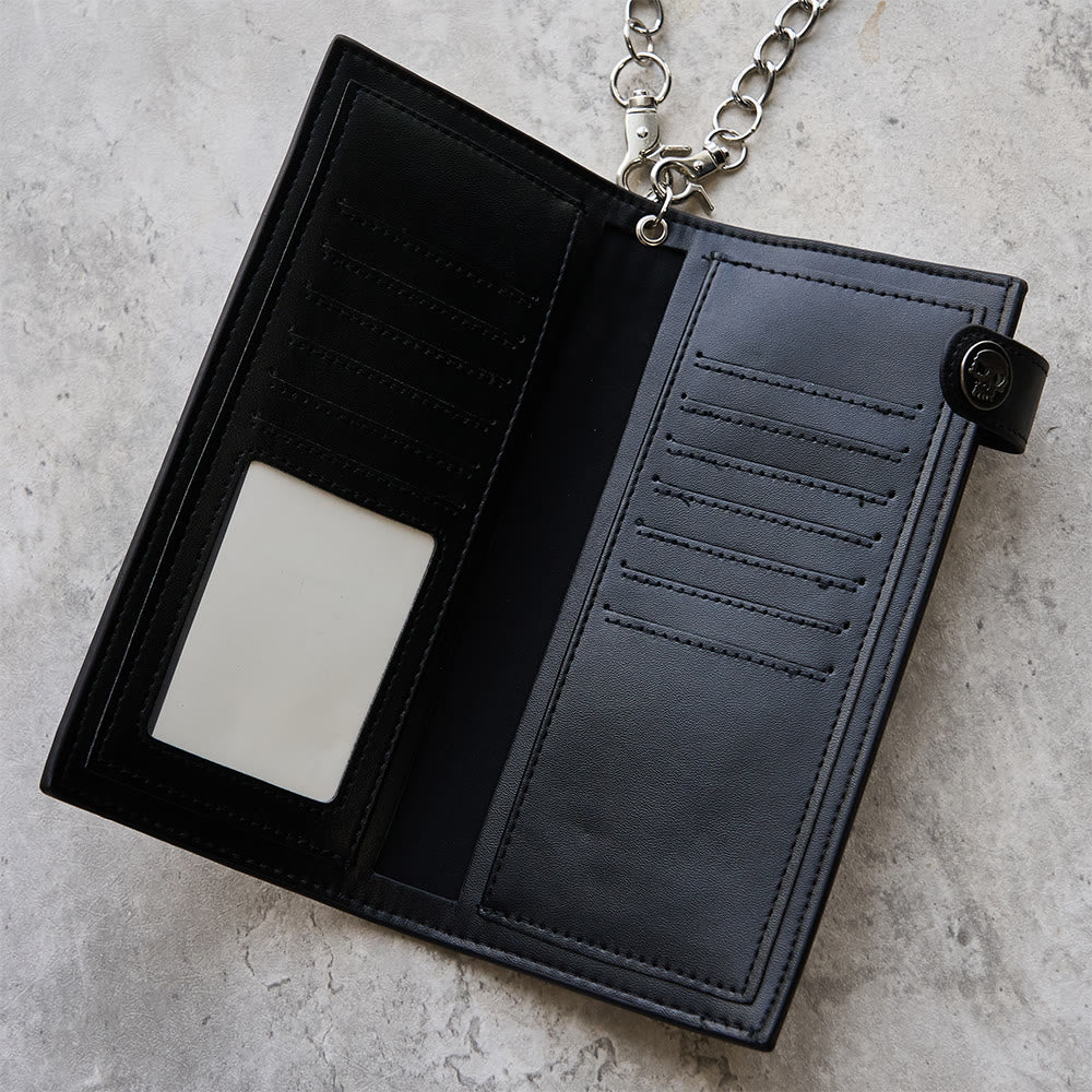 Christianartworkshop Long/Short Style Cross & Skull Faith Wallet: Quiet Reminder of Conviction - image 6