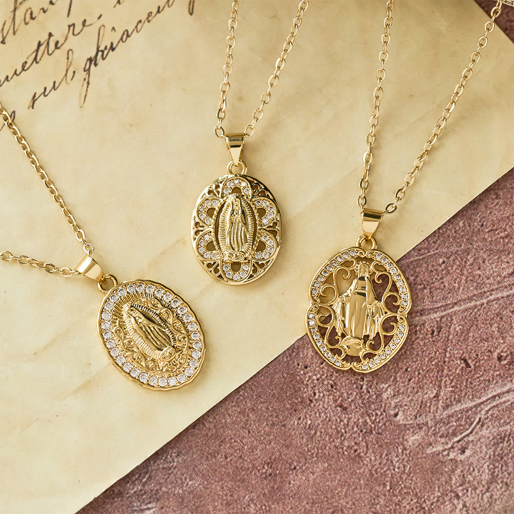 FREE Today: Our Lady Three-Design Necklace: Steady Companion for Quiet Routines - image 2