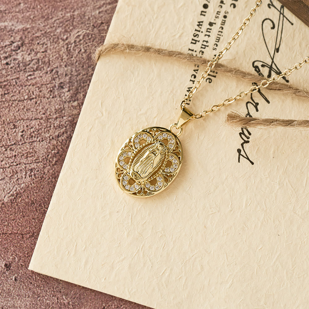 FREE Today: Our Lady Three-Design Necklace: Steady Companion for Quiet Routines - image 5