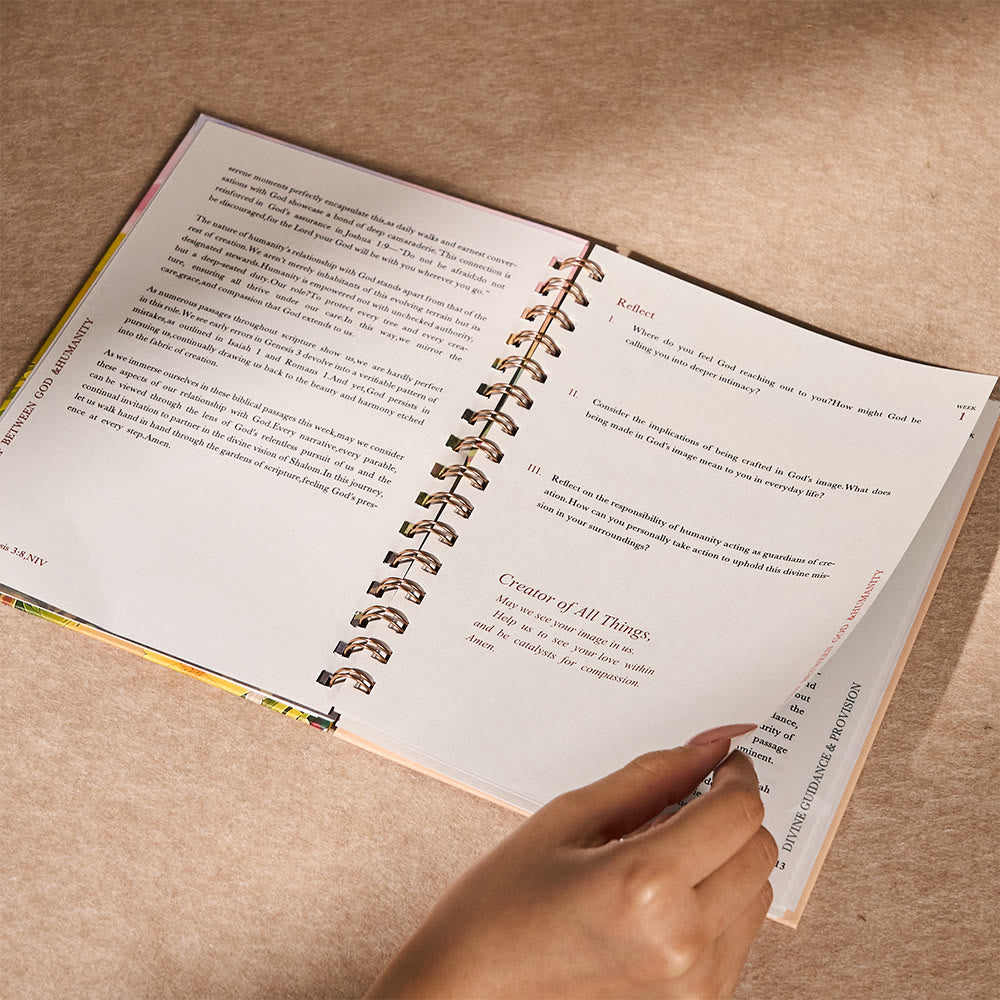 Christianartworkshop Warm-Toned Cover Bible Journal: Warm Comfort for Daily Reflection - image 1