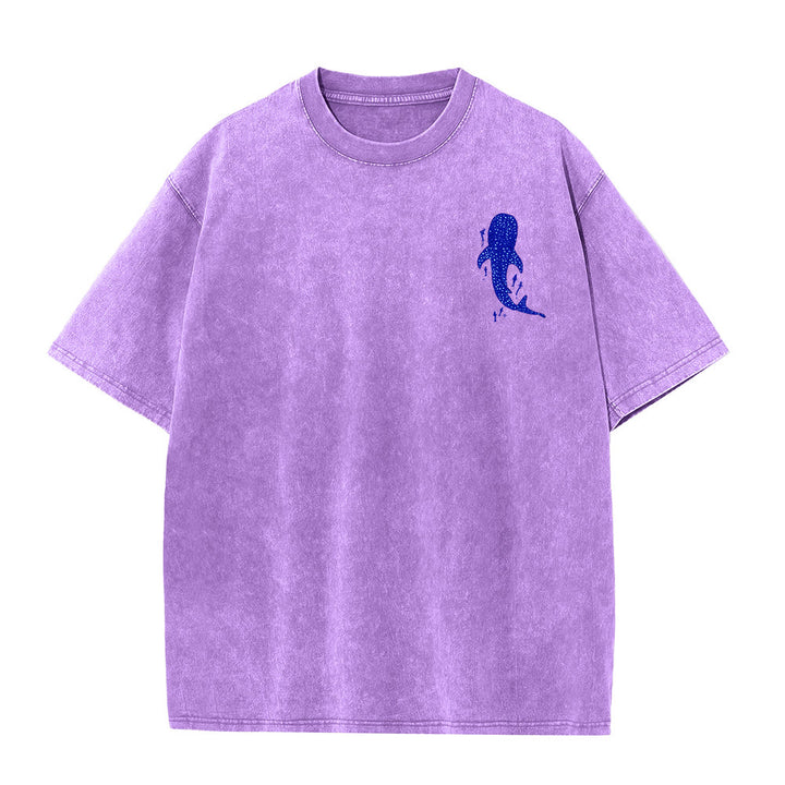 Christianartworkshop I Will Be With You Double Sided Unisex Washed T-shirt - image 16