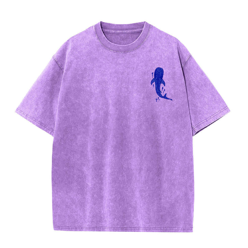 Christianartworkshop I Will Be With You Double Sided Unisex Washed T-shirt - image 15